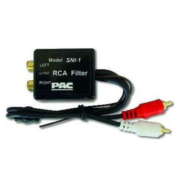 Pacific Acc Ground Loop Isolator Noise Filter for all Car Amplifiers with RCA SNI1